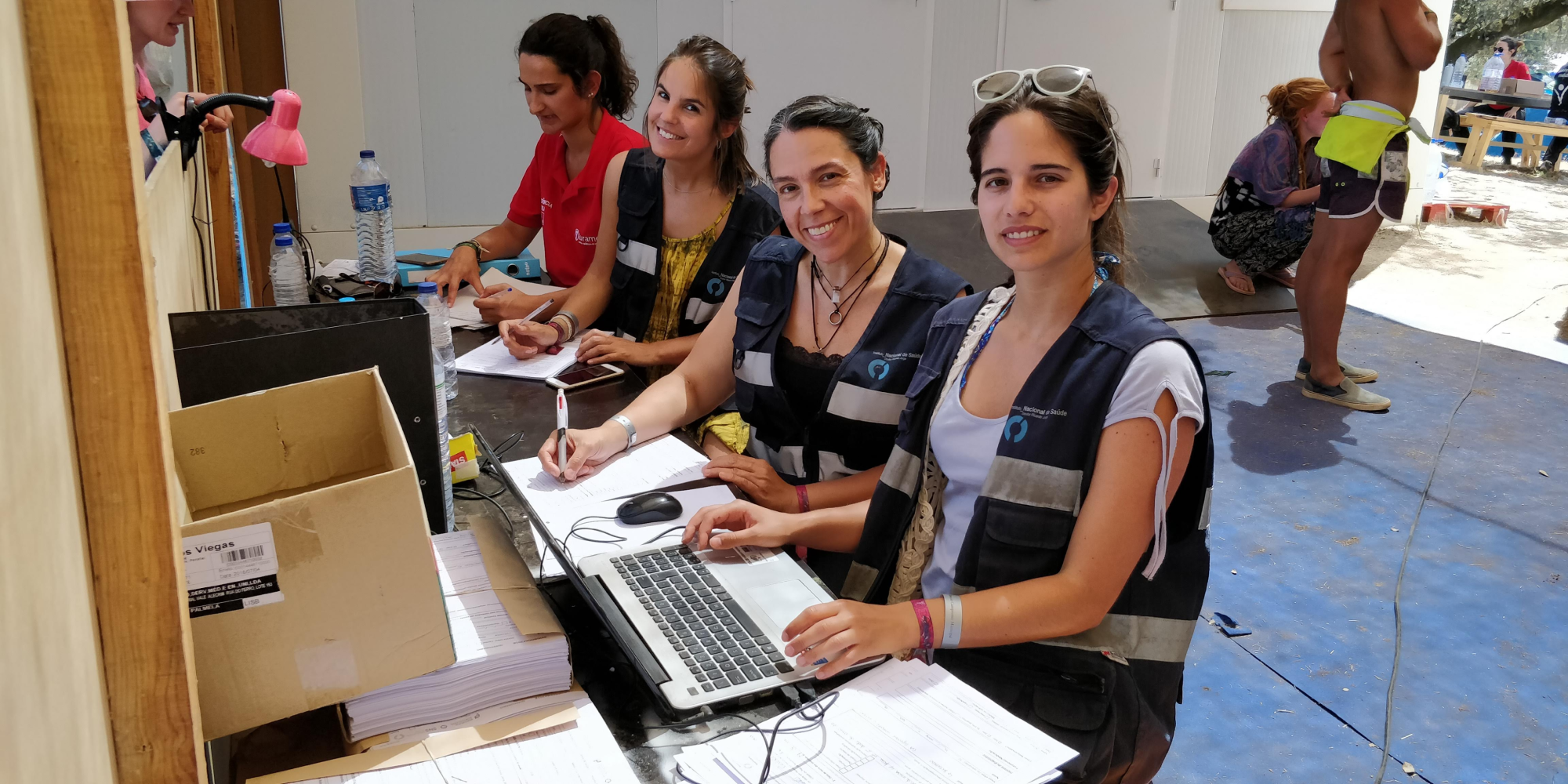 Equipa em trabalho H4E