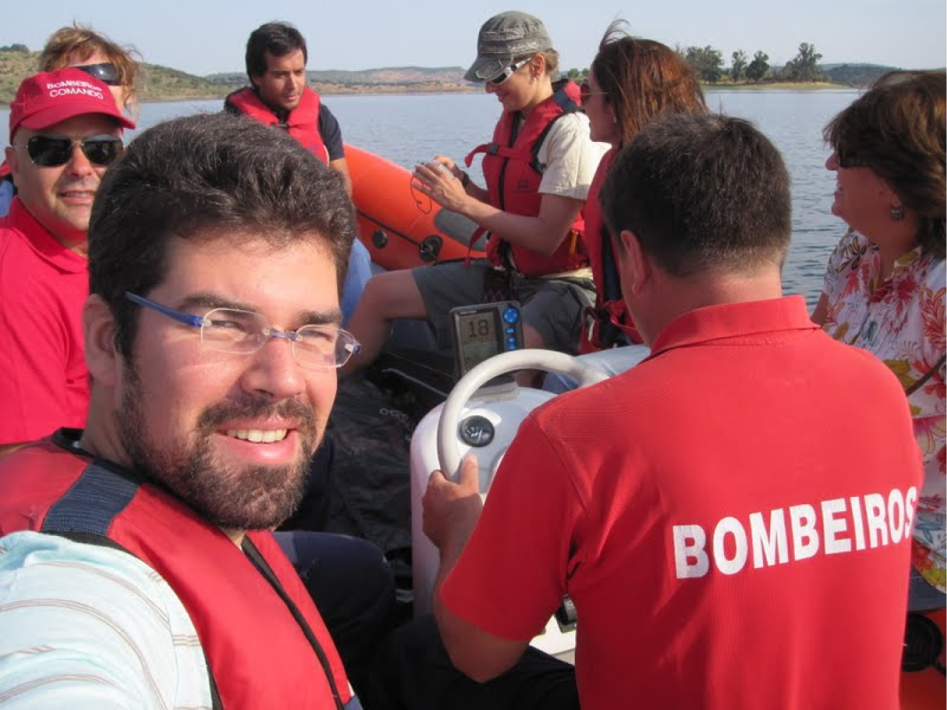 Equipa em trabalho H4E Bombeiros